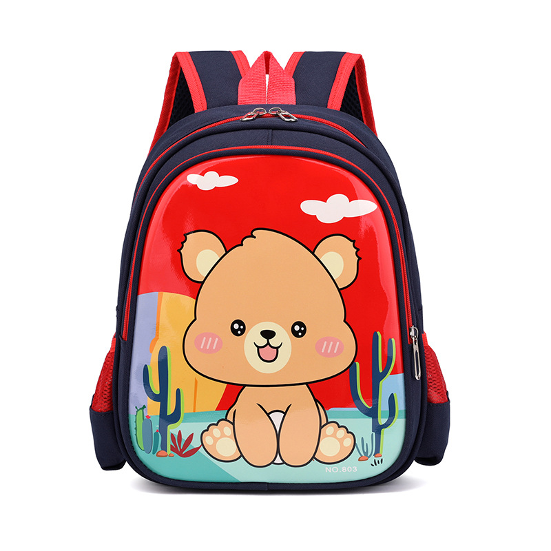 Mochila infantil transfronteriza lindo conejo unicornio mochila de niña caricatura para niños jardín de infantes mochila transpirable luz