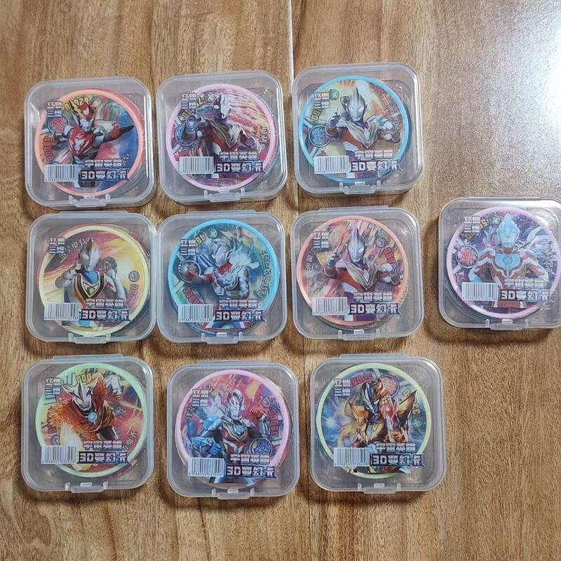 New Ultraman Hero 3D Plastic Card Vip Card Thick Card Plastic Round Card Waterproof Battle Coin Boxed Hot Sale New Ultraman Hero 3D Plastic Card Vip Card Thick Card Plastic Round Card Waterproof Battle Coin Boxed Hot Sale
