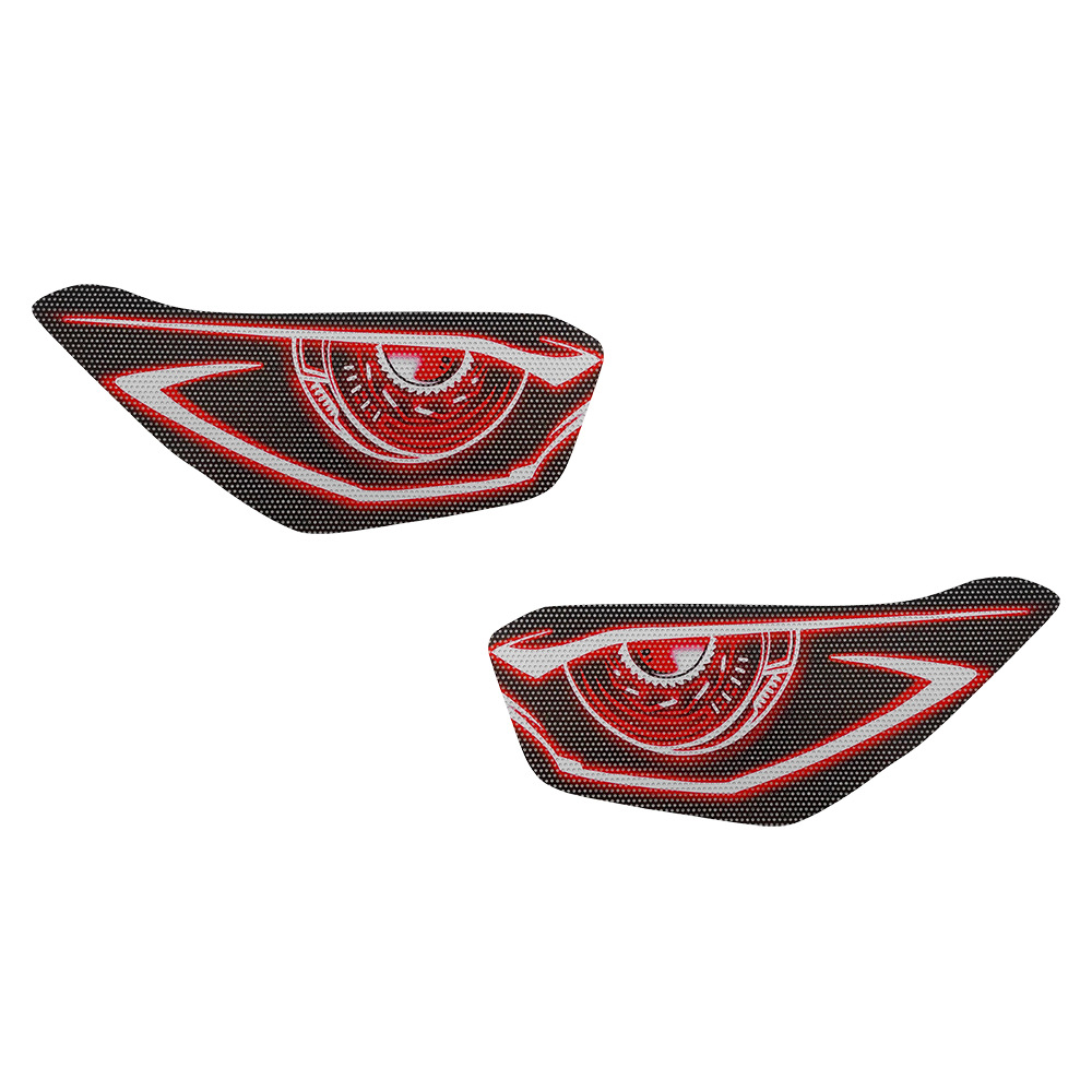 Aplicable a Yamaha XMAX300 / 250 17 - 19 años de película de lámpara delantera de motocicleta adhesivo protector de lámpara delantera