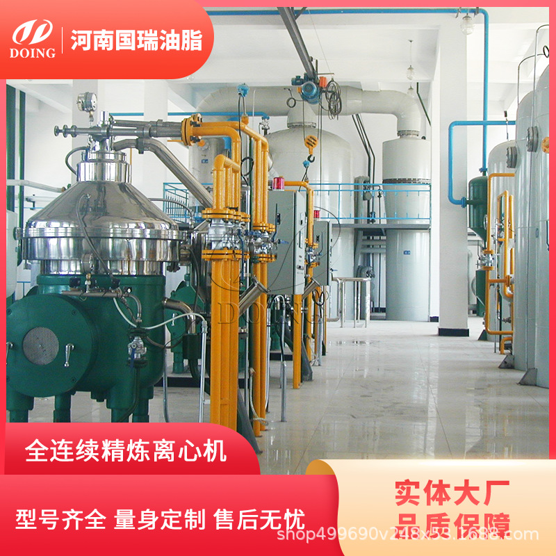 国瑞中小型葵花籽油精炼设备 间歇半连续全连续精炼设备可供选择