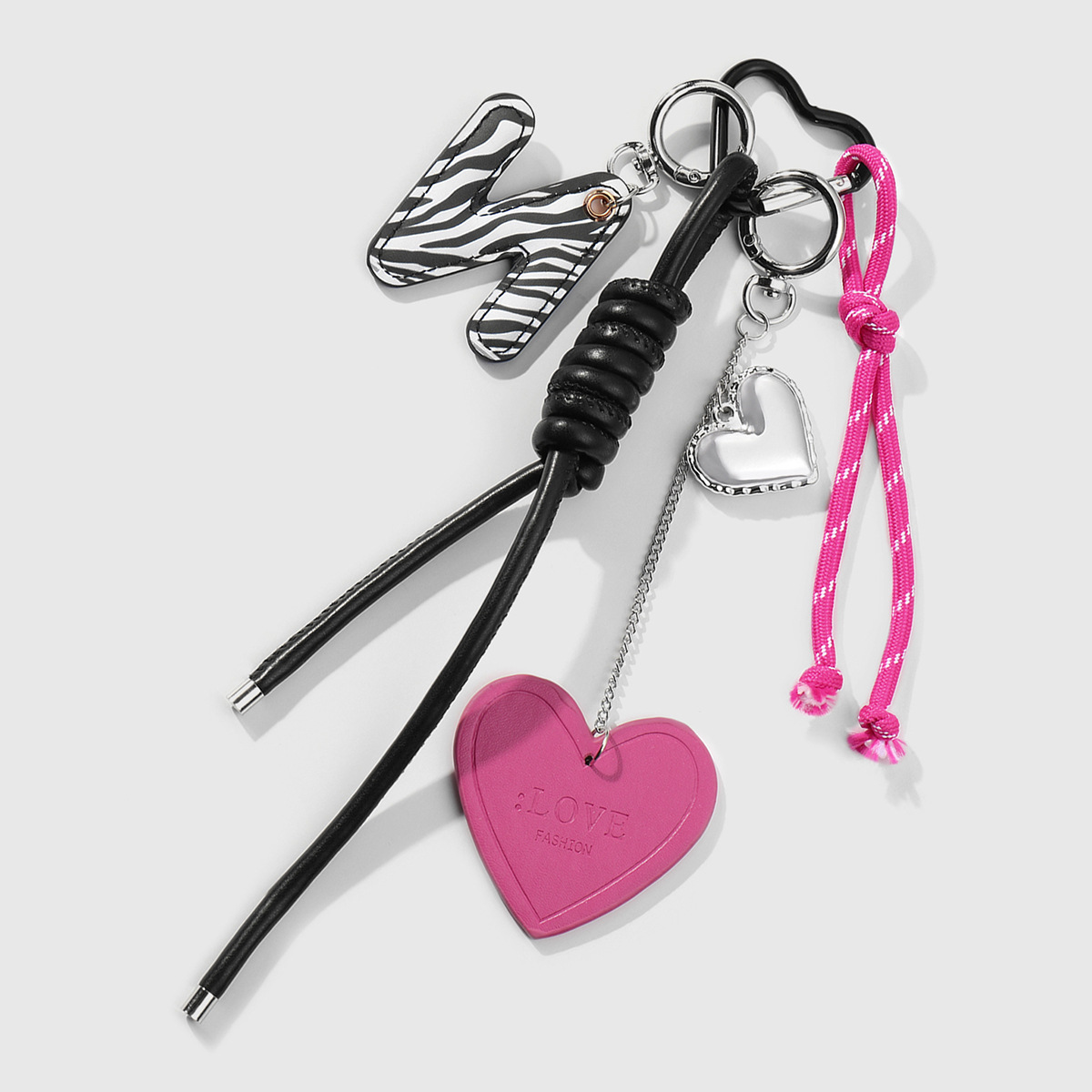 1 Piece Romantic Series Sweet Heart Alloy Women's Bag Charms h5Picture9