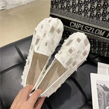散步女鞋破洞鞋居家散步透气鞋舒适软底一件代发时尚鞋布鞋