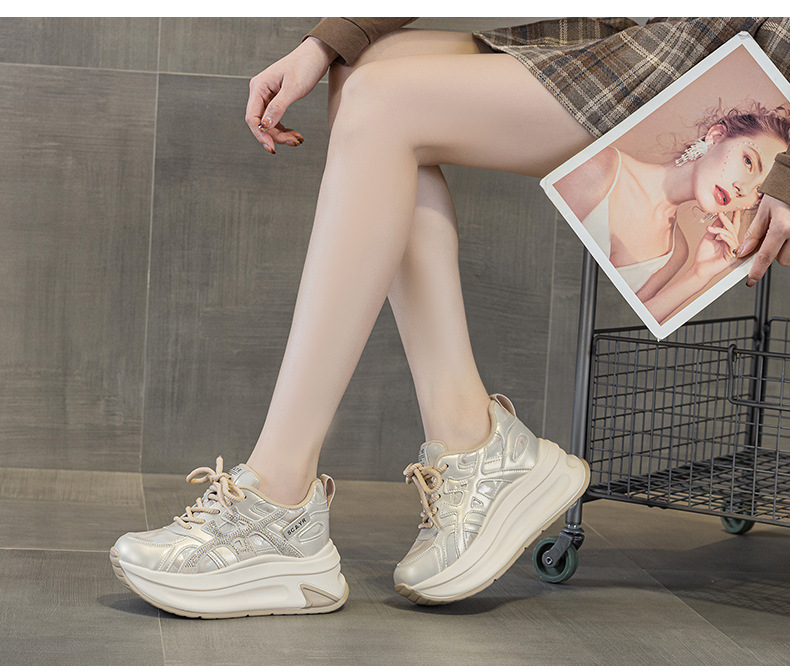 Giày sneaker nữ đế dày phong cách thể thao thời trang — M2997-1 Lông xám, M2997-1 Lông champagne, M2997 Lót đơn champagne, M2997 Lót đơn xám chi tiết 33