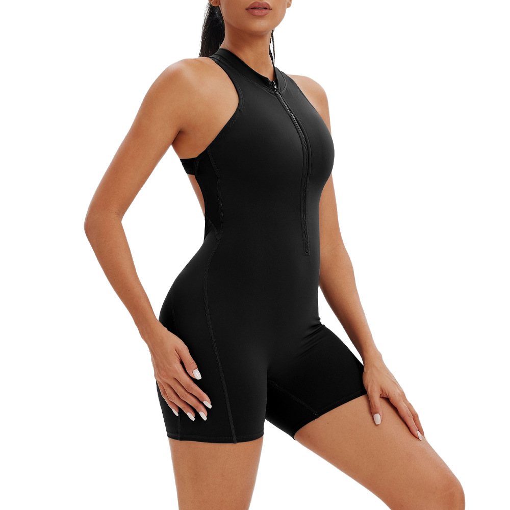 2025 moda de moda transfronteriza europea y americana ropa de yoga medio cardián de espalda abierta, caderas cerradas abdominales, camiseta, pantalones cortos