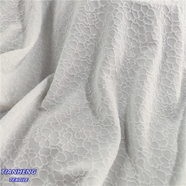 新品涤纶四面弹提花女装童装衬衫连衣裙吊带衫汉服DIY手作面料批