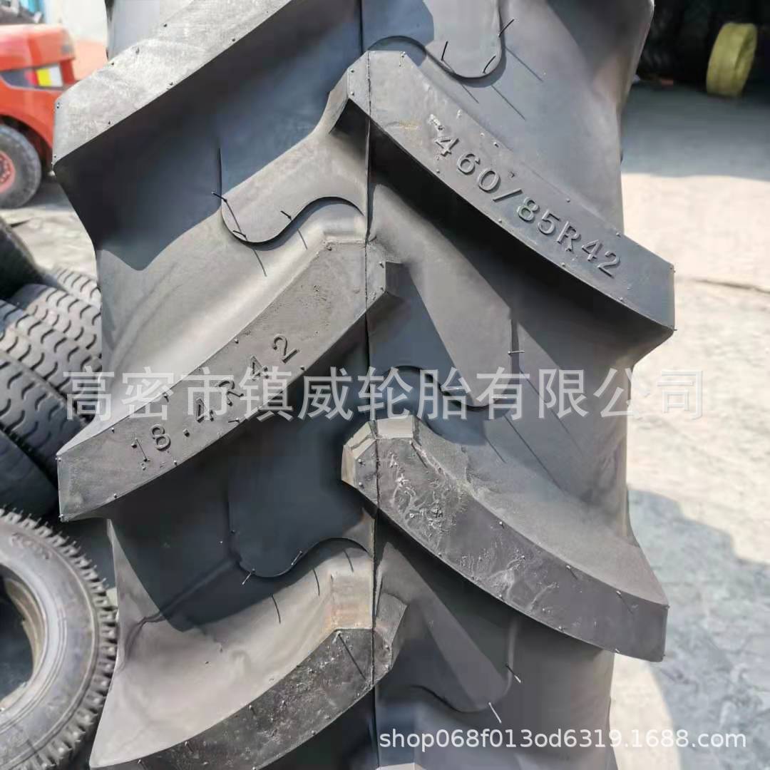 农用联合收割机 18.4R42 460/85R42 人字钢丝真空拖拉机轮胎