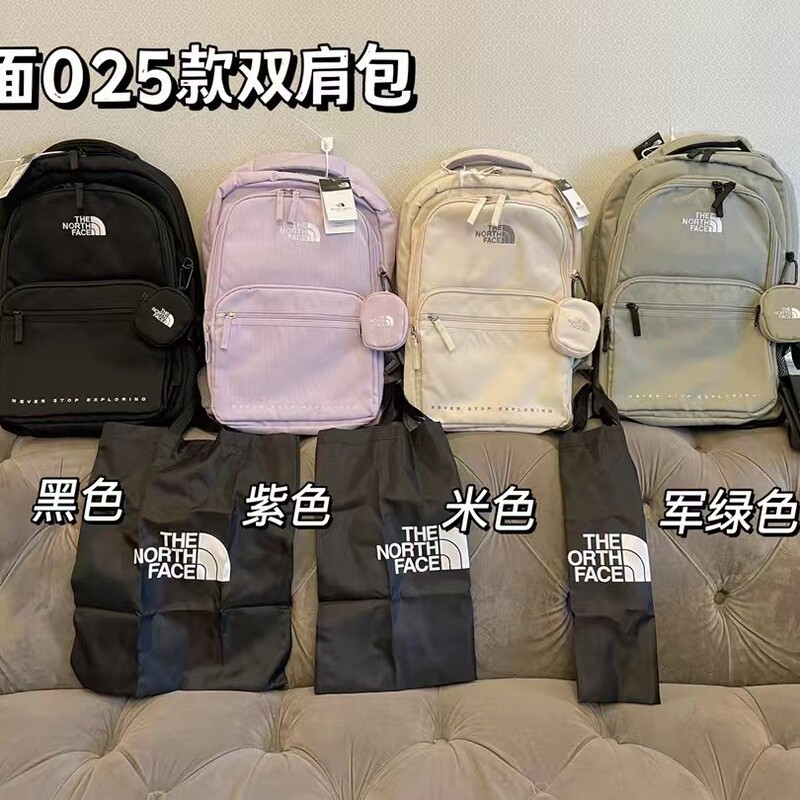Beijia 韓国貿易オリジナル学生スクールバッグ負担軽減脊椎保護多機能ショルダー TNF 防水負担軽減学習|undefined