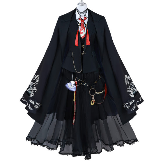 North water trade honeysuckle cos suit tomorrow ark honeysuckle cosplay secondary game play suit full set of women