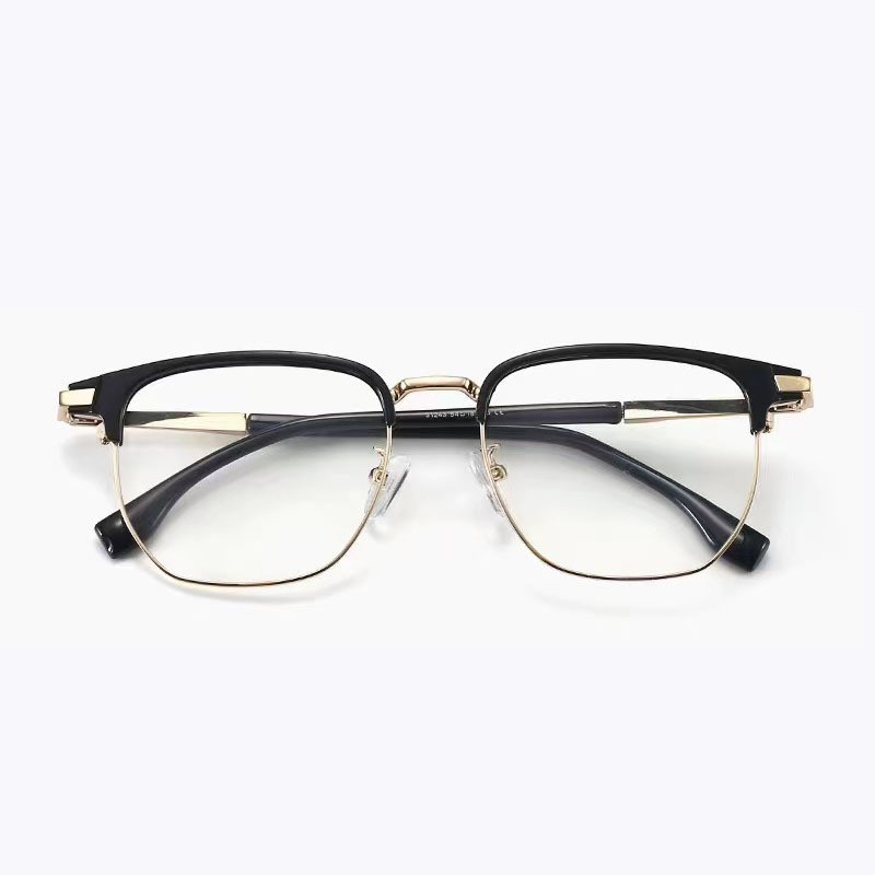 売れ筋の眉毛フレーム老眼鏡男性用、高精細快適なブルーライト防止メガネ女性用、中高年向けのおしゃれな老眼鏡|undefined