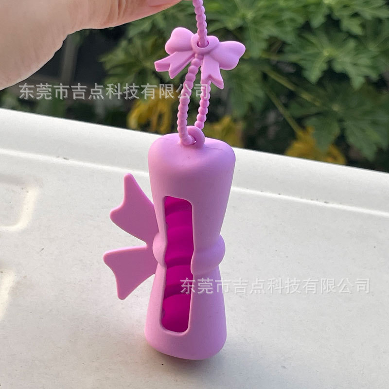 跨境口红硅胶套保护套食品级创意造型硅胶唇膏套防摔便携保护壳|undefined