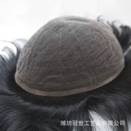 假发片;男士假发;真发假发