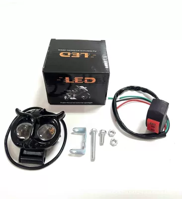 Motorcycle headlights, headlights and Low Beam Headlights, Dual-Color - yellow-white-single-switch