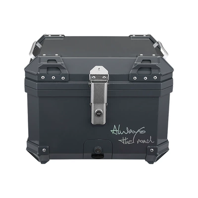 Vehicle Scooter Suitcase – Motorcycle trunk - mt45-cold-gray-55-backrest-lining