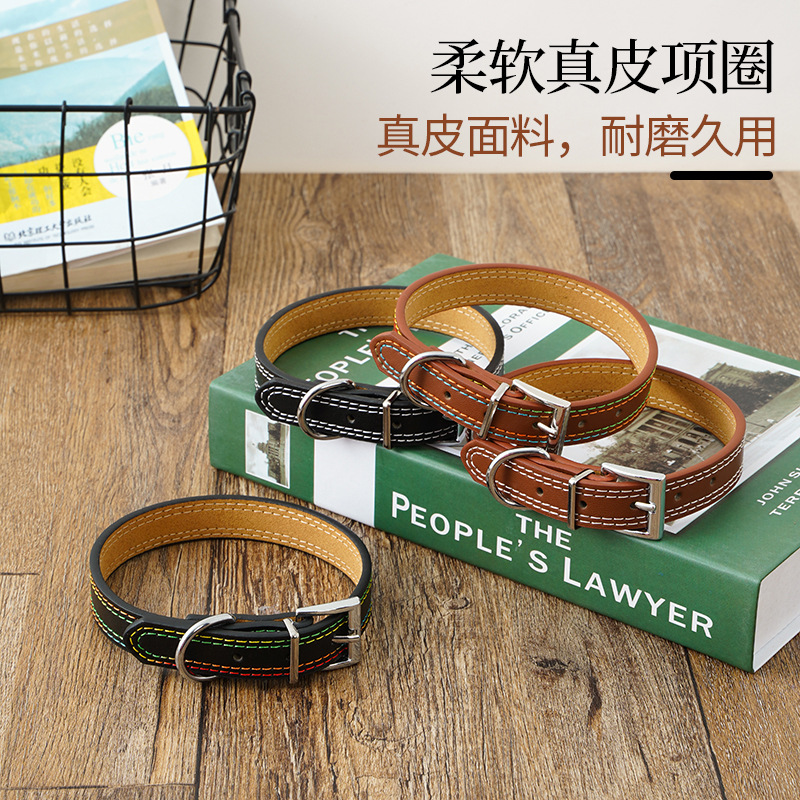 奢华领结皮质狗狗圣诞节宠物猫咪颈圈狗项圈超纤项圈宠物脖圈批发|ru