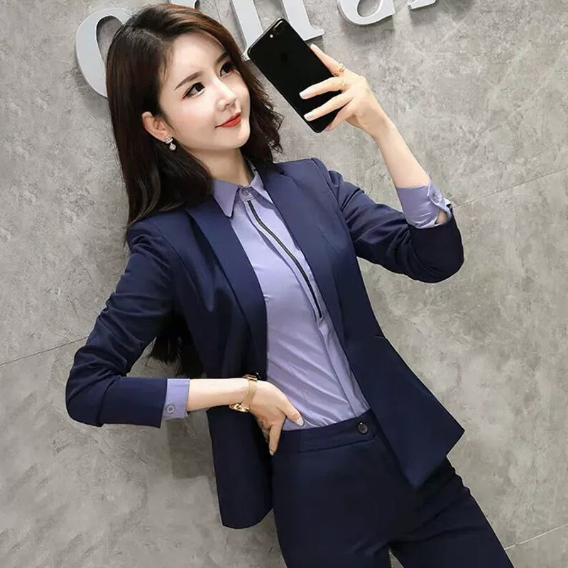 Парикмахер Профессиональный жилет костюм Женский KTV Кейтеринг Отель Стойка регистрации Кассир Рабочая одежда Стюардесса Осенне-зимний