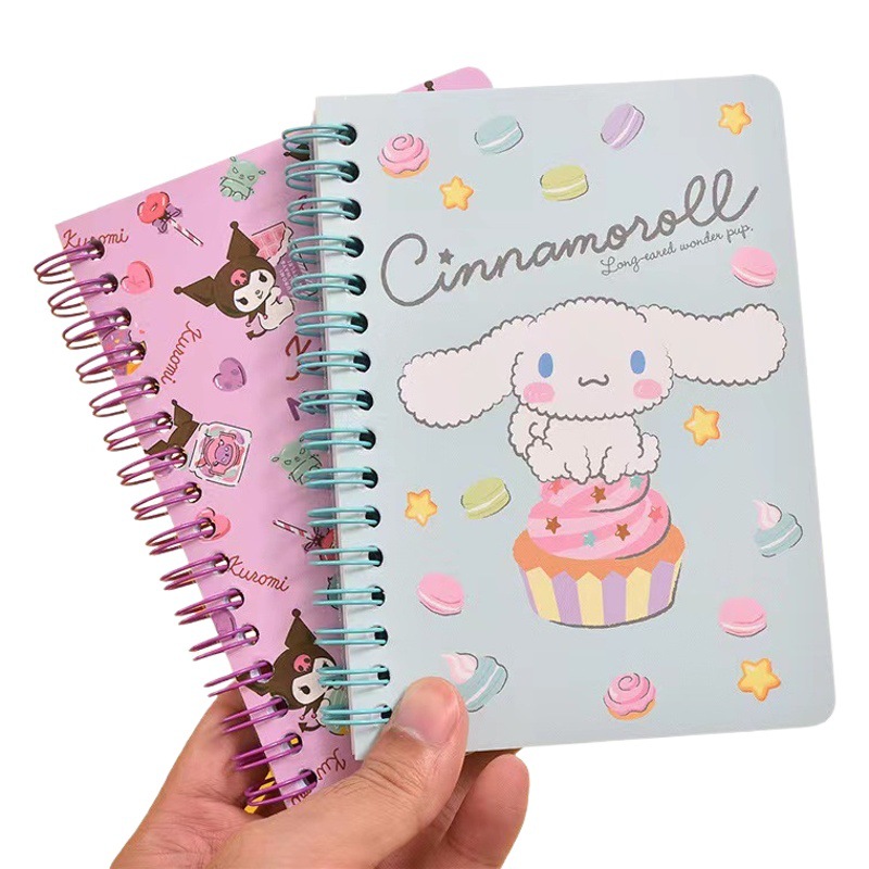 Bobina de dibujos animados libro A 6 Pa perro cuaderno libro lindo chica Corazón de alta apariencia estudiante Bloc de notas al por mayor