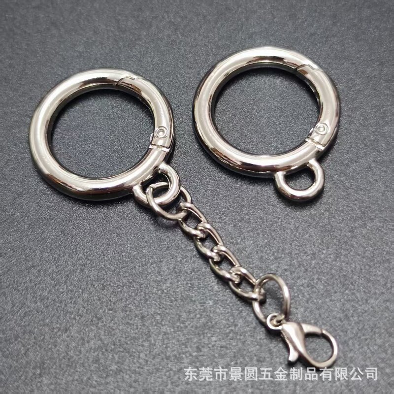 メーカー5点式小耳スプリングコイル+チェーンロブスタークラスプ3点セットおもちゃジュエリーハングバックルリングラウンドバックル組み合わせ|undefined