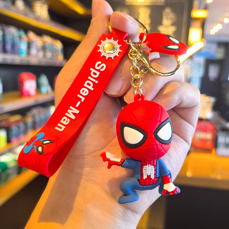 Chaqueta explosiva Spider-Man compilación de marvel llavero muñeca máquina de comercio exterior regalo de mano pequeño regalo image 11