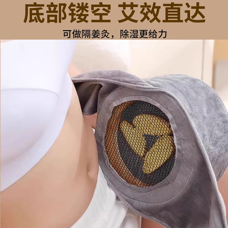 Thunder Fire Moxibustion Device Wooden Hanging Moxa Tube with 6cm Moxa Stick for Abdominal Warming details