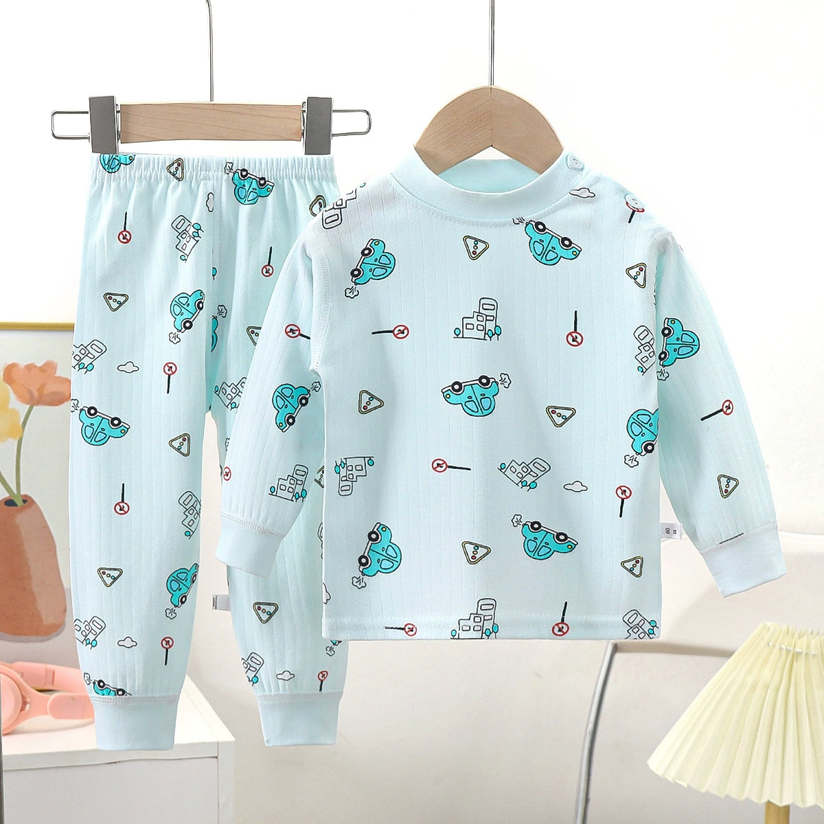 Children'S thermal underwear, keep warm body-friendly cotton pijama for men and women, city style