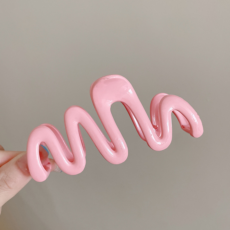 Meilad peludo clip de agarre para mujeres de alta sensibilidad más agujeros de agarre para el cabello clip de pesca clip de cabeza posterior