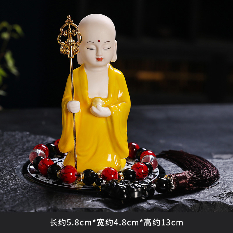 Maitreya Buddha Sitting in Meditation, Maitreya Buddha Ceramic Statue, Large Belly Buddha for Peace and Safety, Wholesale Manufacturer, Car Decoration