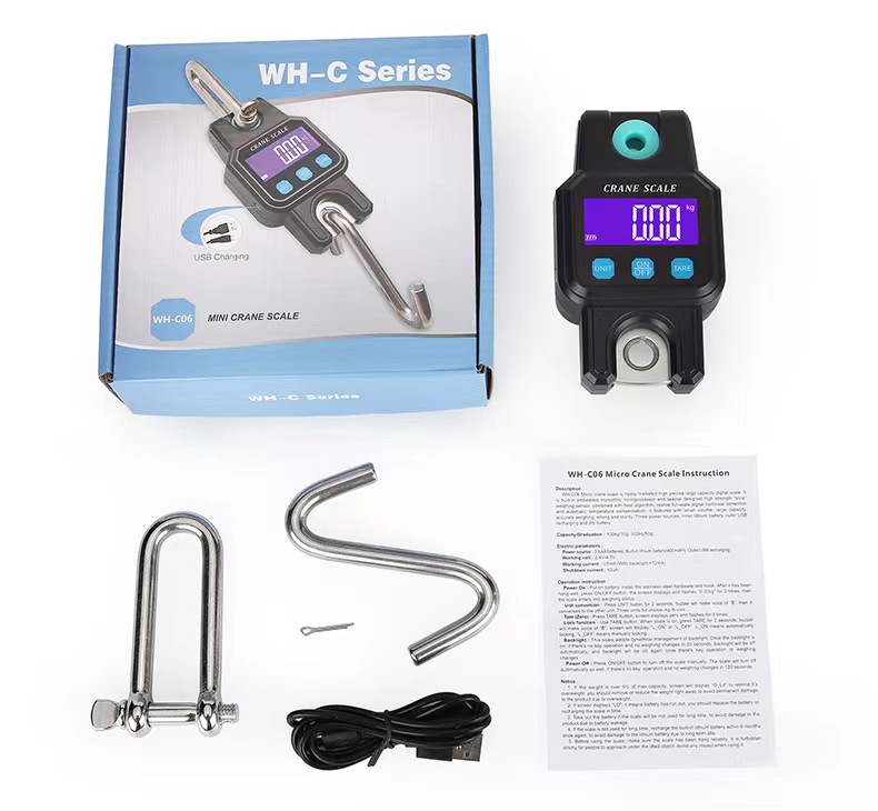 2023 nueva báscula de mano báscula electrónica báscula de carga con WiFi