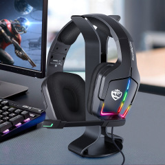 新しいsoulbytes s 12ヘッドセットのゲームのイヤホンは有線のrgbコンピュータの電気競争のイヤホンのps4のイヤホンです。