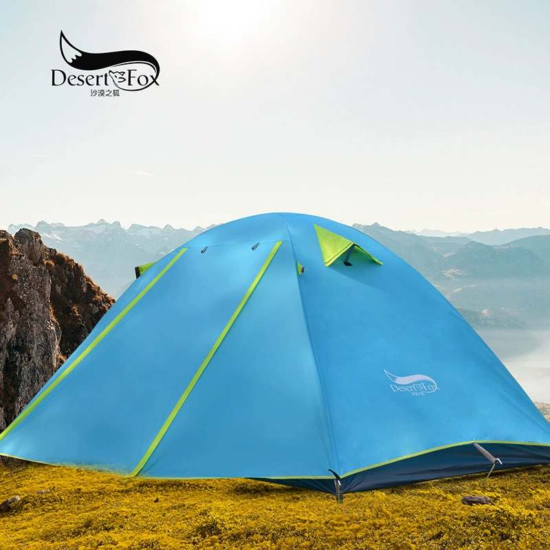 Travel double-layer professional windproof tent for camping, wholesale