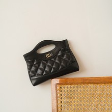 2025新款小香风手机包真皮包包31bag迷你24c菱格单肩斜挎手提链条