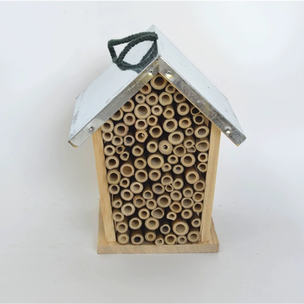 Пятно деревянный дом насекомых мед сотовая бабочка сад открытый висячий отель Insect отель водонепроницаемый дом