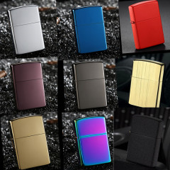 Hong Kong ZORRO Brass Metal Windproof Kerosene Lighter 902 Light Plate DIY Classic Fuel Lighter