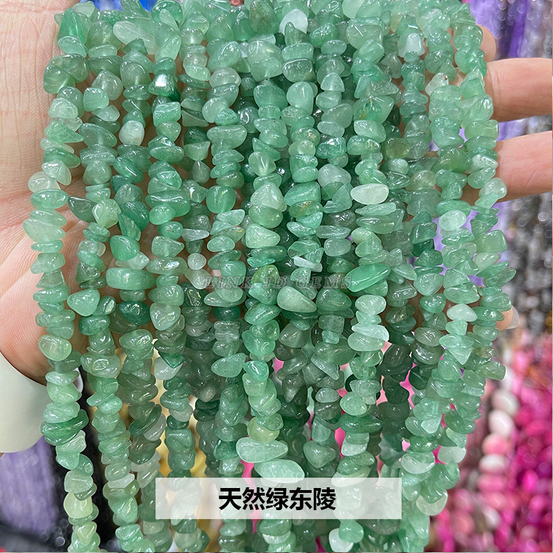結晶典ジュエリー5-8mm水晶瑪瑙砂利diyアクセサリーアクセサリー穴があります。|undefined