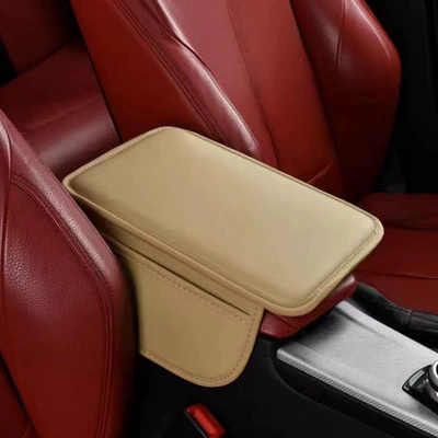 Armrest box pad, pad, direct supply from the source - affordable-basic-model-warm-beige