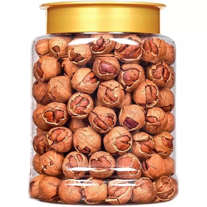 新货大罐装临安手剥山核桃小核桃水煮原味炒货坚果零食批发零售