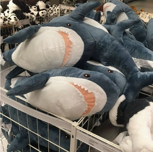 Amazon Ah Wu Shark Pillow Plush Toy Shark Doll Stuffed Animal Realistic Sleeping Doll Sofa Cushion