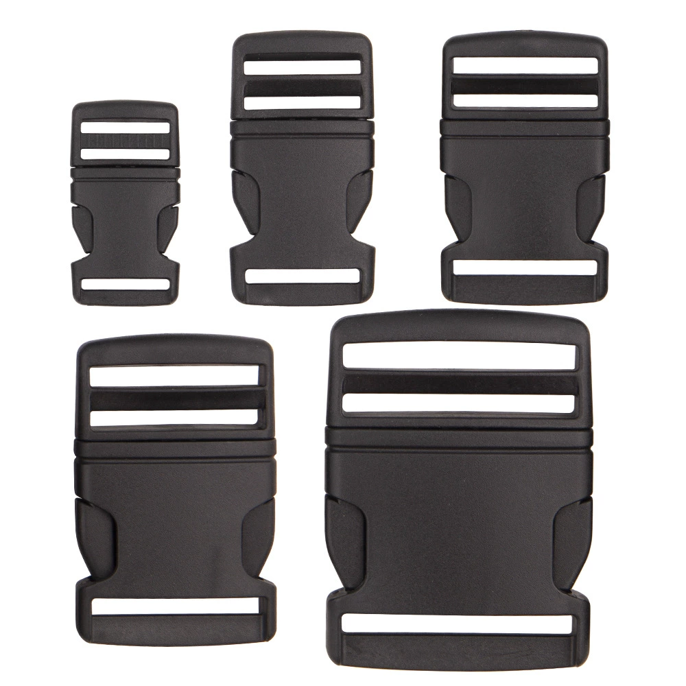 Plastic wear-resistant bag accessory with clasp, 2cm, 2.5cm