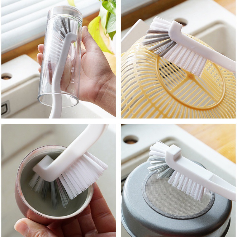 cepillo de tazas, cepillo de lavado de tazas, cepillo de rompeparedes, cepillo especial de limpieza de langosta, cepillo sin ángulo muerto, cepillo pequeño de mango largo