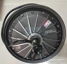 电动车14/16寸电摩10寸48V60V72V涨刹鼓刹碟刹后轮毂一体电机配件