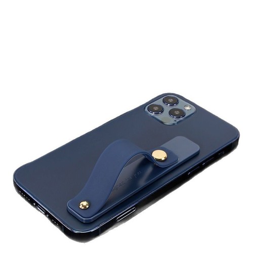 Phone Ring Finger Holder for Women, Push-Pull Type Bracket, Extendable Simple Color Silicone Wrist Strap Bracket, Anti-Fall Eyebrow Razor