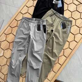 一件代发夏季新款冰丝弹力速干裤户外运动休闲裤