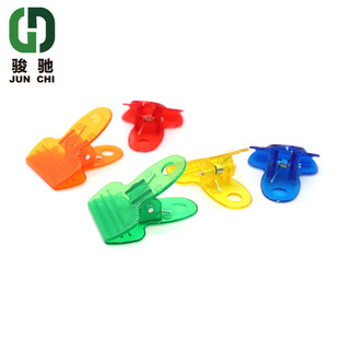 Multicolor Export Plastic Sticky Notes Spring Clips Office Business Work Study Supplies Folder Food Clips Colorful