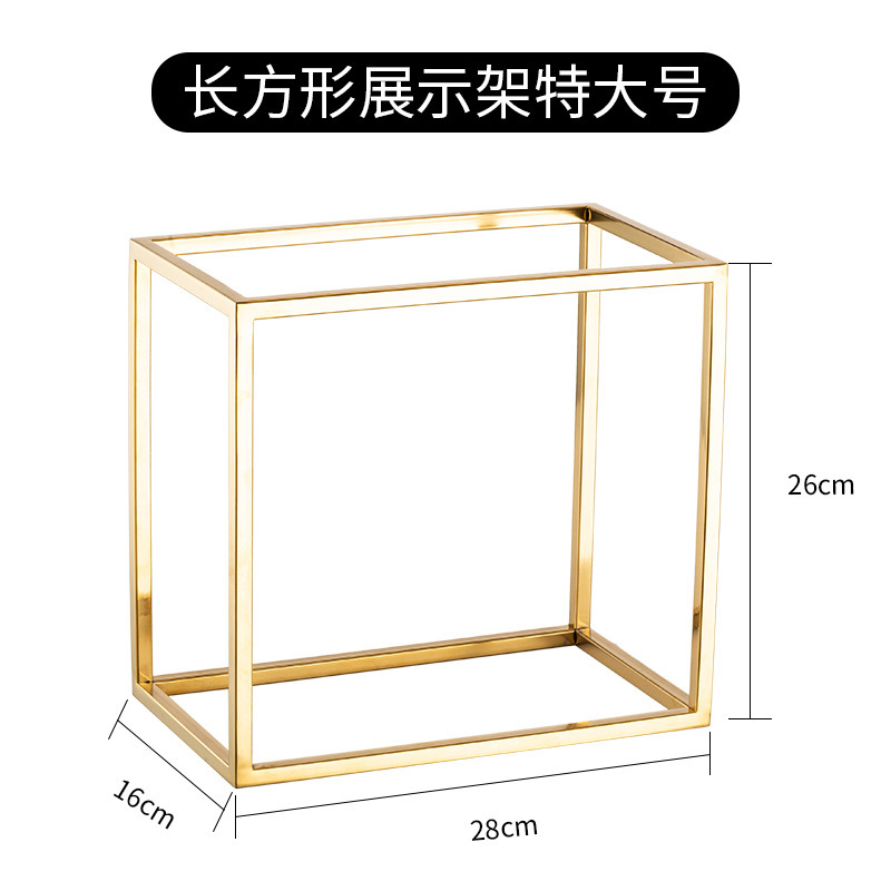 デザート台の置物展示棚の高級ケーキトレーのバイキングの午後のお茶のお菓子棚の冷たい食事の休憩台|undefined