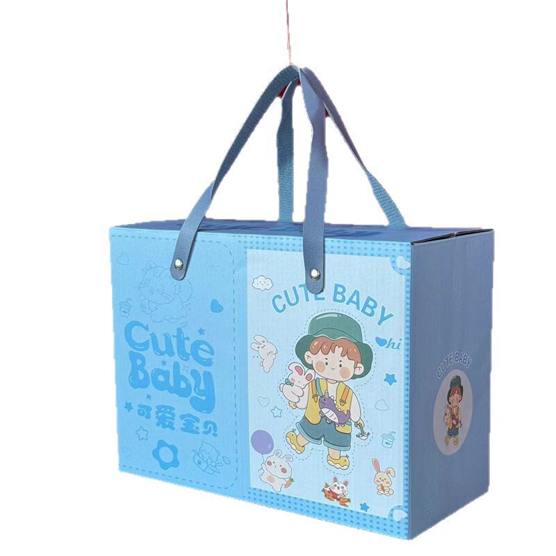 2025 新製品赤ちゃん満月記念品 1 歳の誕生日宴会ギフトボックスお返しギフト幼稚園 100 日宴会ギフト空|undefined
