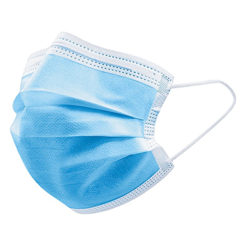 Disposable mask manufacturers three-layer protection with meltblown cloth civilian 10 50 single piece independent wholesale spot