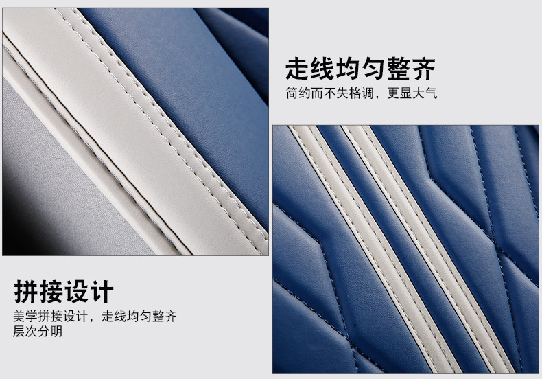 New Napapi Car Cushion Leather Four Seasons Universal Breathable All-inclusive Seat Cover Cross-border Amazon tume Wholesale