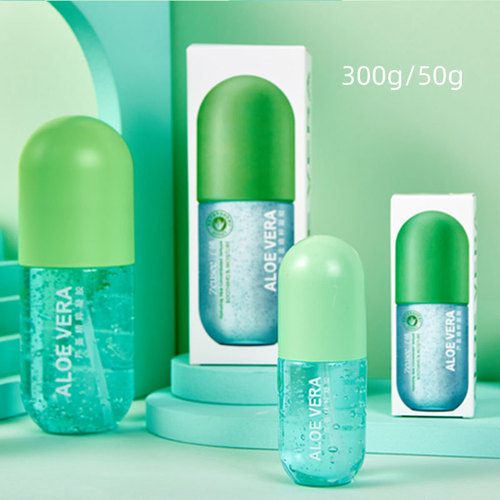 Aloe Vera Extract Capsules 300g Large Capacity 50g Small Bottle Facial Care Box Influencer Products Wholesale