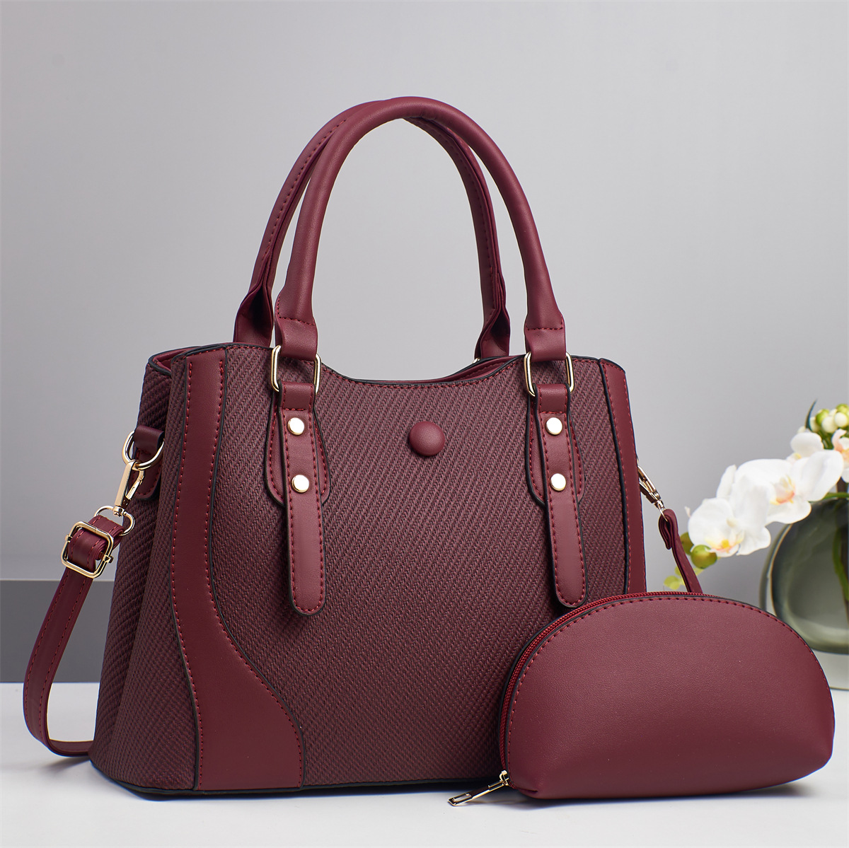 Nuevo hermoso bolso de hombro, bolso de mujer, bolso de mujer, temperamento universal