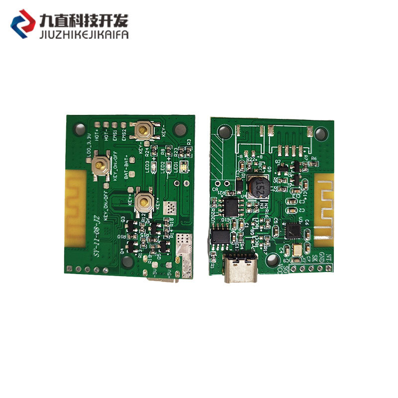 EMS电击腰带按摩贴仪器pcba电路板线路板app小程序方案开发