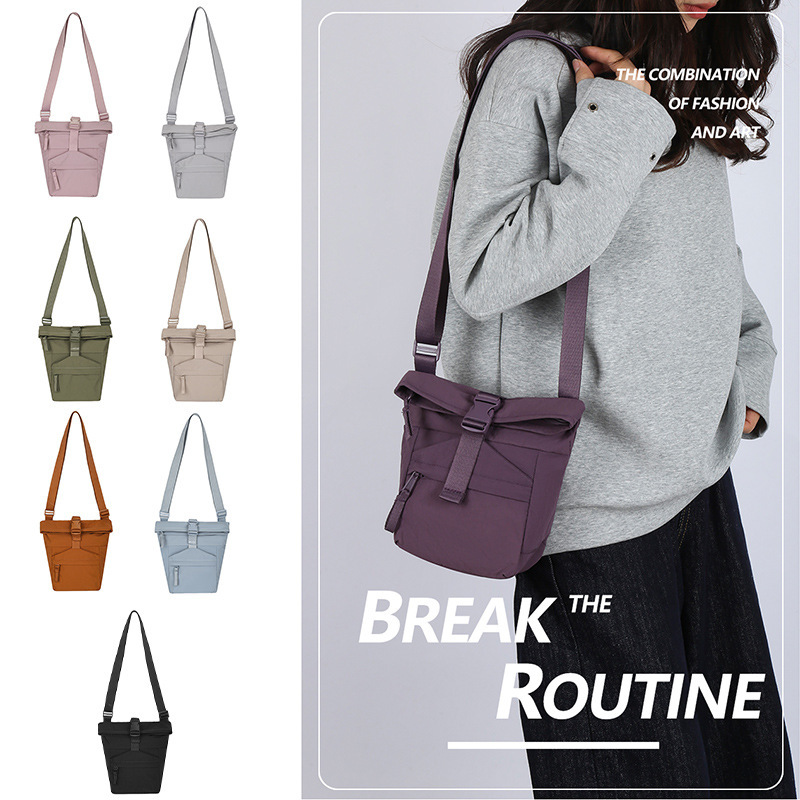 Personalized Design Small Bag Women's Crossbody Bag Fashionable All-match Women's Shoulder Mobile Phone Bag Casual Nylon Canvas Straddle Bag Personalized Design Small Bag Women's Crossbody Bag Fashionable All-match Women's Shoulder Mobile Phone Bag Casual Nylon Canvas Straddle Bag